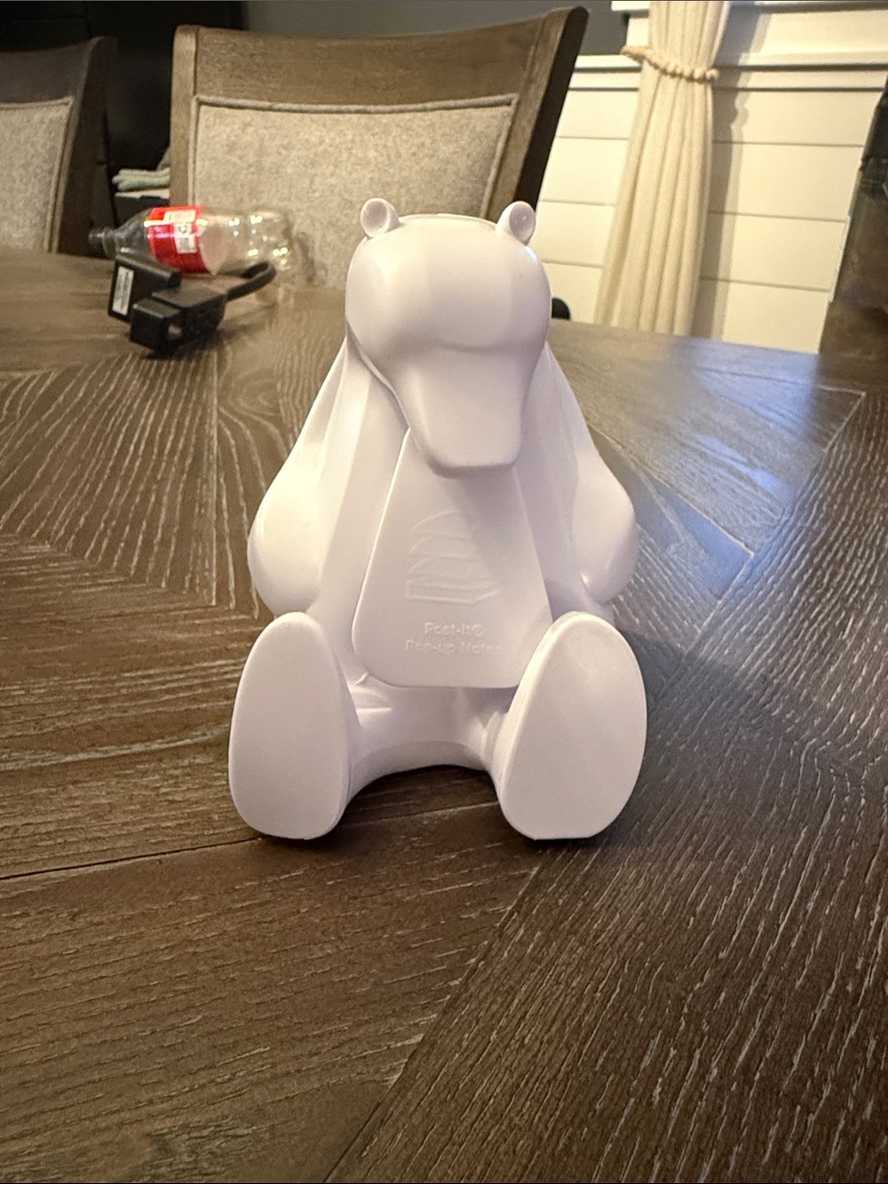 White Bear post it note pad holder